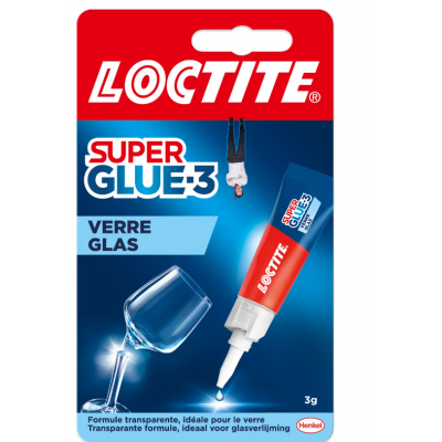 LOCTITE SUPER GLUE-3 GLASS 3GR.