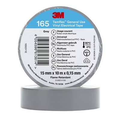 3M ISOLATIETAPE 165 15MMX10M 10KLEUREN