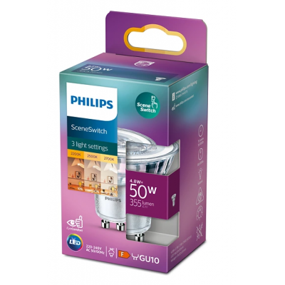 PHILIPS LED SSW 50W GU10 WW 36D RF ND