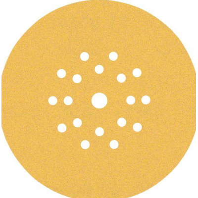 BOSCH Feuille abrasive EXPERT C470 pour ponceuses excentriques 225 mm, 19 trous, G 120