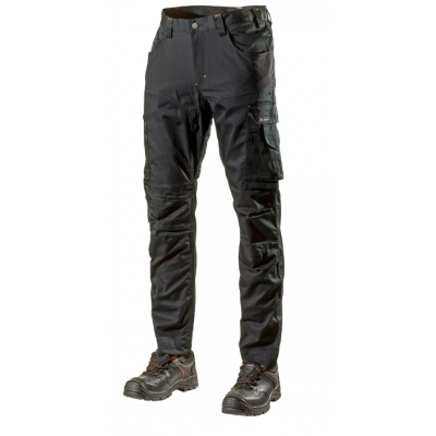L.BRADOR BROEK 1091PB ZWART 54