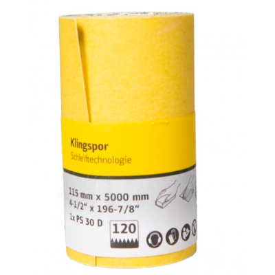KLINGSP. SCHUURROL PS30D 115X5000MM K180