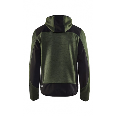 BLAKLADER VEST SOFTSHELL 4930 ZW/GR M