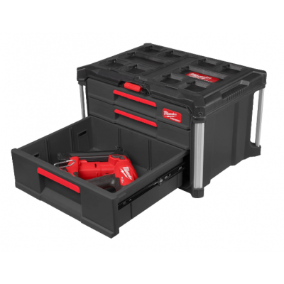 MILWAUKEE PACKOUT BOX TIROIR 2+1