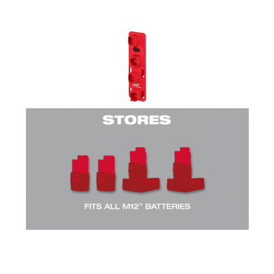 MILWAUKEE PACKOUT SUPPORT BATTERIE M12