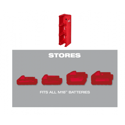 MILWAUKEE PACKOUT SUPPORT BATTERIE M18