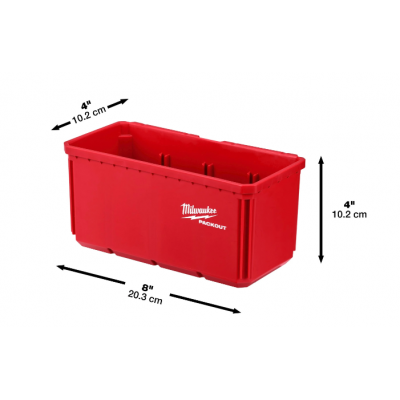 MILWAUKEE PACKOUT BAC 10X20CM 2PCS