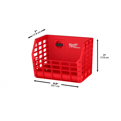 MILWAUKEE PACKOUT PANIER EN FIL DE FER