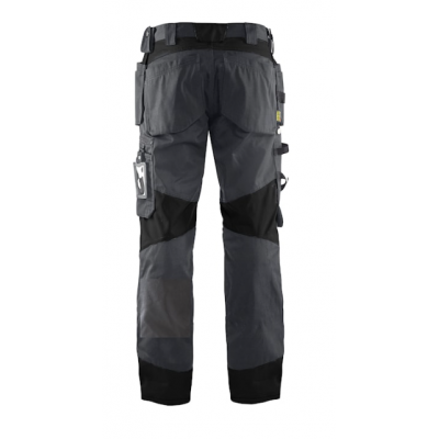 BLAKLADER WERKBROEK 1555 GRIJS/ZWART C46