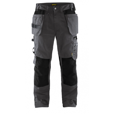 BLAKLADER WERKBROEK 1555 GRIJS/ZWART C46