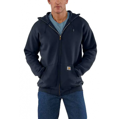 CARHARTT SWEATSHIRT ZIPPER NEW NAVY M