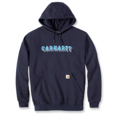 CARHARTT SWEATSHIRT RAINDEFENDER NAVY L
