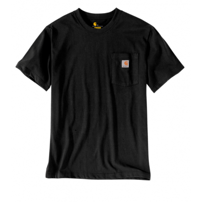 CARHARTT T-SHIRT RLXD FIT PKT BLACK L