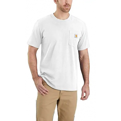 CARHARTT T-SHIRT RLXD FIT PKT WHITE XS