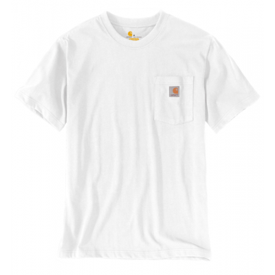 CARHARTT T-SHIRT RLXD FIT PKT WHITE XS