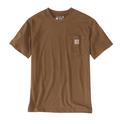 CARHARTT T-SHIRT RLXD FIT PKT WALNUT XL