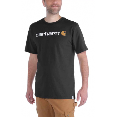 CARHARTT T-SHIRT RLXD FIT LOGO BLACK XL
