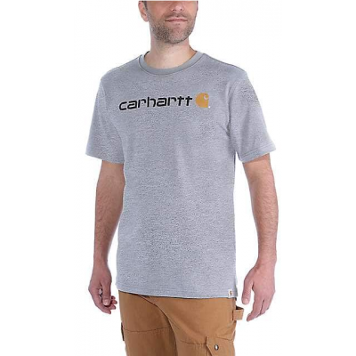 CARHARTT T-SHIRT RLXD FIT LOGO H.GREY XS