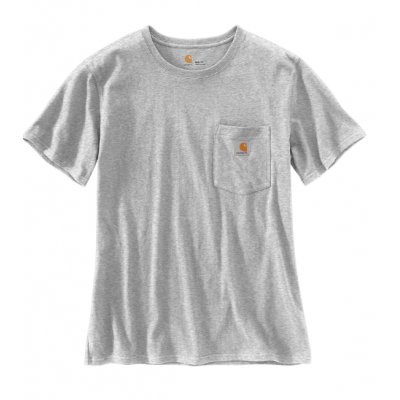 CARHARTT T-SHIRT DAMES LSEFIT H.GREY S