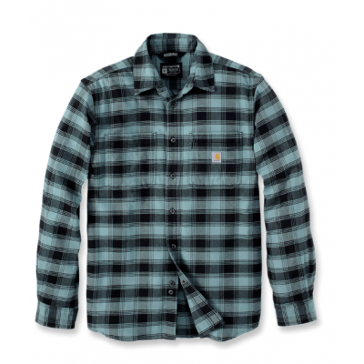 CARHARTT HEMD RLXD FIT FLNL SEA PINE L