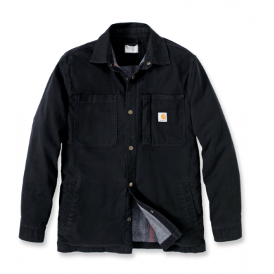 CARHARTT HEMD RLXD FIT CNVS ZWART XL