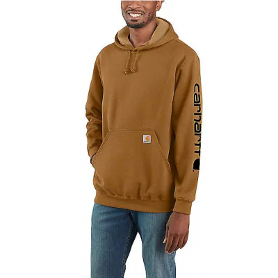 CARHARTT ICONIC SWEATSHIRT BROWN S