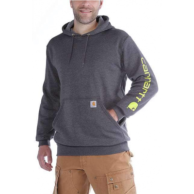 CARHARTT ICONIC SWEATSHIRT CARBON L