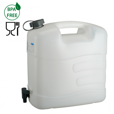 JERRYCAN PVC 20L + KRAAN