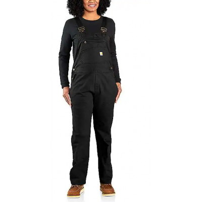 CARHARTT OVERALL BIB LOOSE FIT BLACK XL