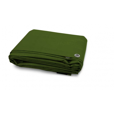 BACHE POLYETHYLENE BLEU/KAKI 140GR 4X5M