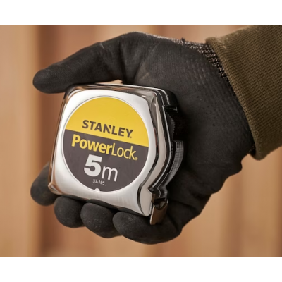 STANLEY ROLMETER POWERLOCK 5M 25MM