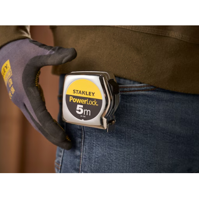 STANLEY ROLMETER POWERLOCK 5M 25MM