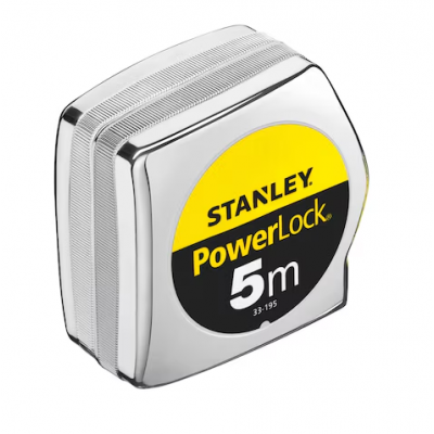 STANLEY ROLMETER POWERLOCK 5M 25MM
