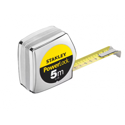 STANLEY ROLMETER POWERLOCK 5M 25MM