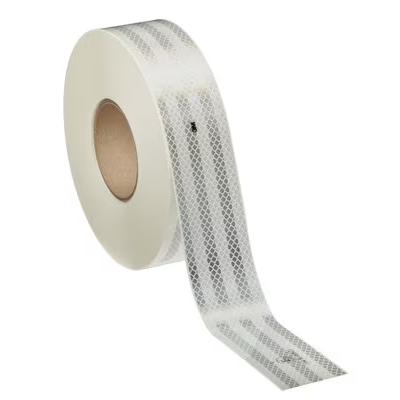 3M REFLECTERENDE TAPE WIT 55MM