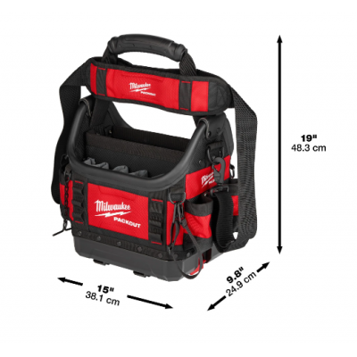 MILWAUKEE PACKOUT PRO TOTE TOOLBAG 25CM