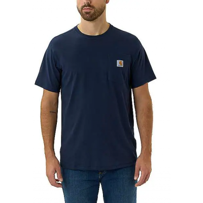 CARHARTT T-SHIRT RLXD FIT MW SS NAVY S