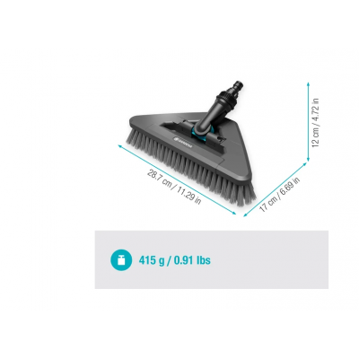 GARDENA Brosse à manche souple flex 18812-20