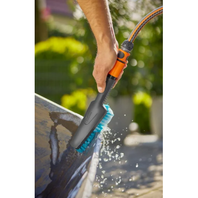 GARDENA CLEANSYSTEM Brosse de lavage à main S dure