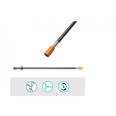 GARDENA CLEANSYSTEM Manche à passage d’eau 150CM