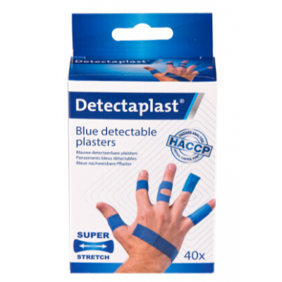 DETECTAPLAST PLEISTER SET 40ST. BLAUW