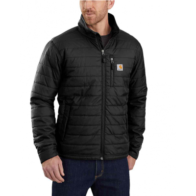 CARHARTT RAINDEFENDER JAS ZWART M
