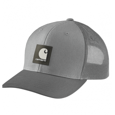 CARHARTT TWILL MESHBACK CAP ASPHALT