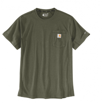 CARHARTT T-SHIRT SS RLXDFIT PKT BASIL S