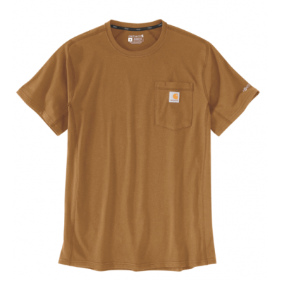CARHARTT T-SHIRT SS RLXDFIT PKT BROWN L