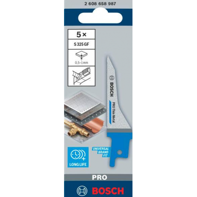 BOSCH RECIPROZAAGBLAD PRO S325GF 5ST.