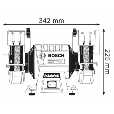 BOSCH SLIJPMOLEN GBG 35-15 350W
