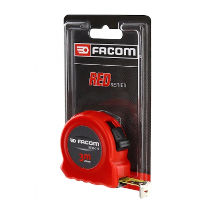 FACOM MESURE 3 M AVEC BLOCAGE, RUBAN NYLON 19 MM, DOUBLE FACES