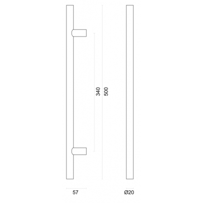 HDD TREKKER T 20/340/500MM ZWART STRUCT.
