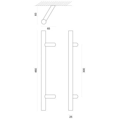 HDD TREKKER ST 25/300/460MM ZWART STRUCT